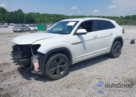 2022 Volkswagen Atlas Cross Sport 3.6L V6 Sel R-Line from USA, damaged, VIN 1V2SE2CA3NC222210